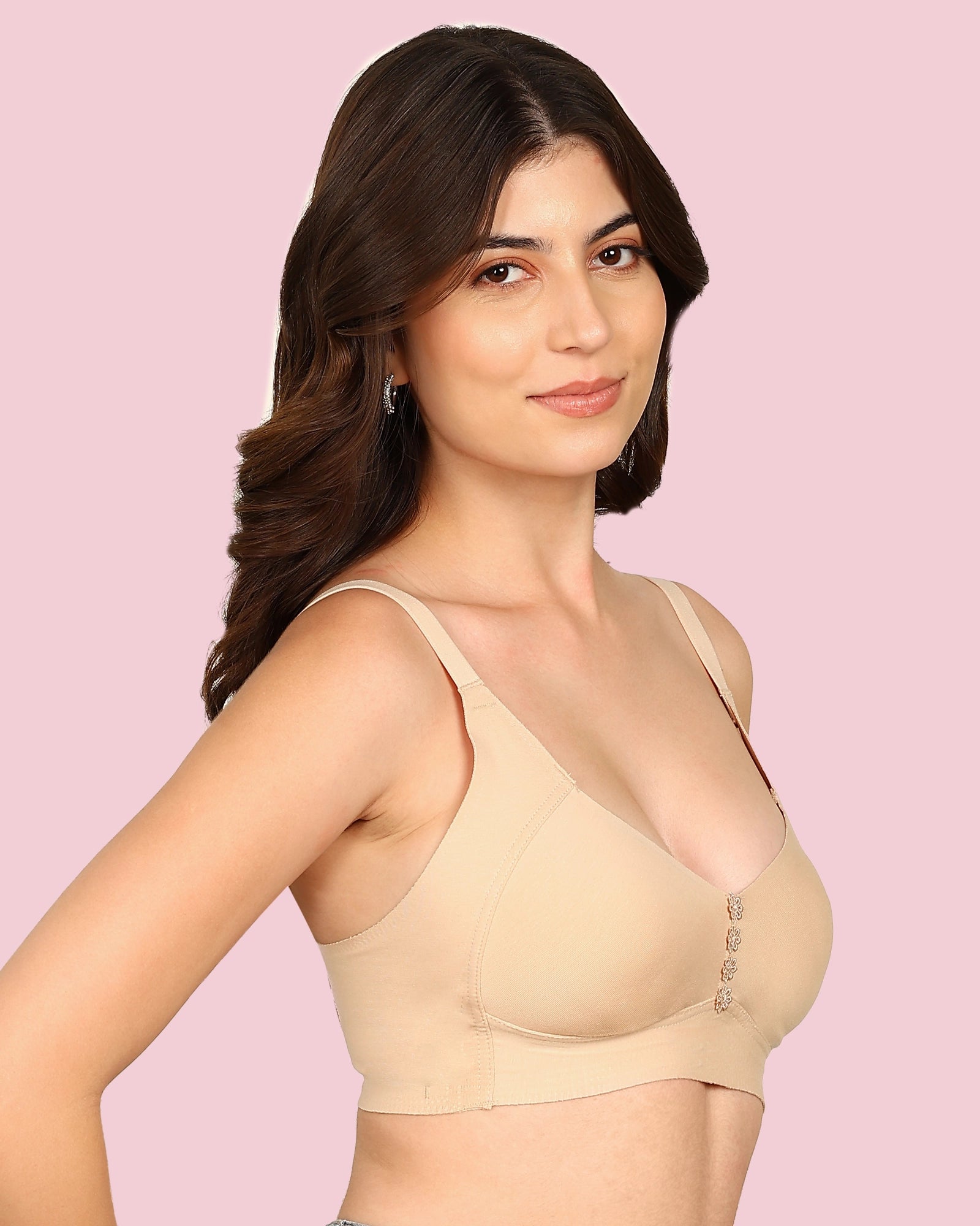 Invisi-Soft M-Frame Non-Padded Cotton Bonded Seamless Minimiser (KB-9303-SKIN)