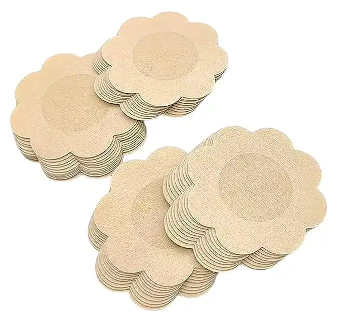 No-Show Floral Nipple Pasties (Pack of 10)